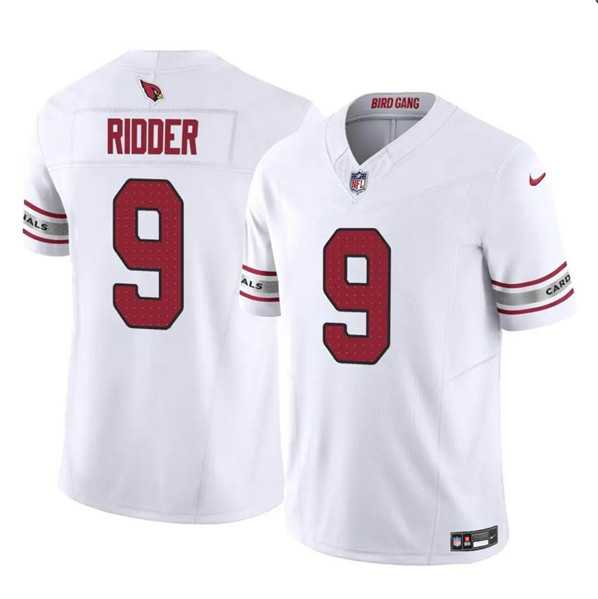 Mens Arizona Cardinals #9 Desmond Ridder White 2024 F.U.S.E. Vapor Untouchable Limited Football Stitched Jersey Dzhi